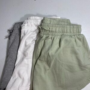 Womens Rebel Sky Lot of 3 ' Multi-Pack Cotton Shorts Size Large CB-BS